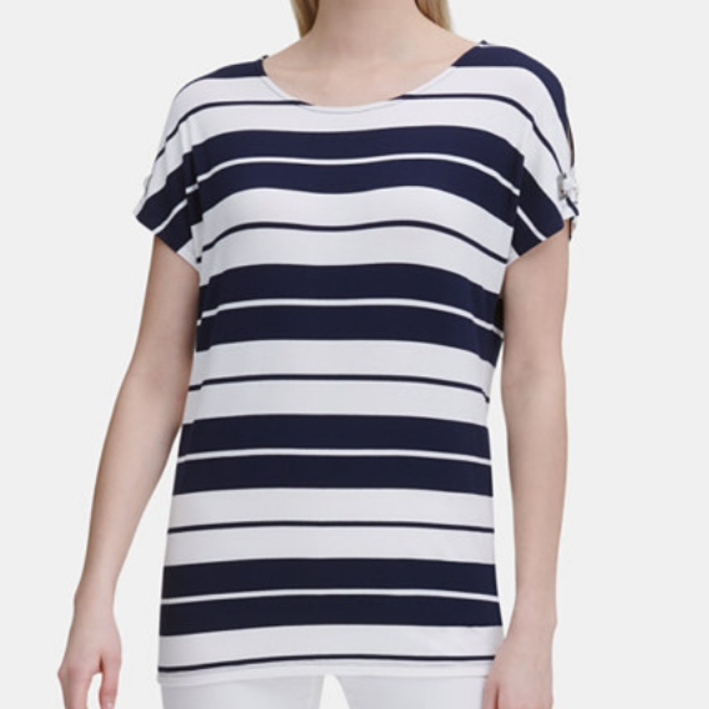 Calvin Klein Silhouette Tunic Top